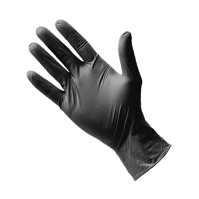 BLACK NITRILE POWDER-FREE GLOVES